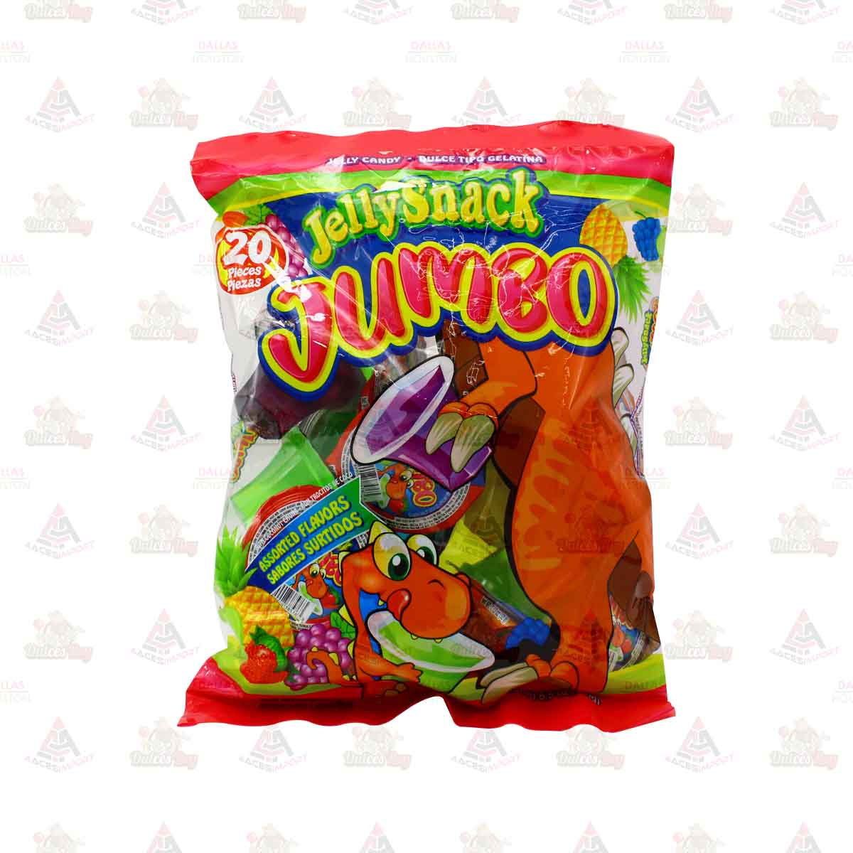 Jelly Snack JUMBO 20pc Bag – 4 Aces Import