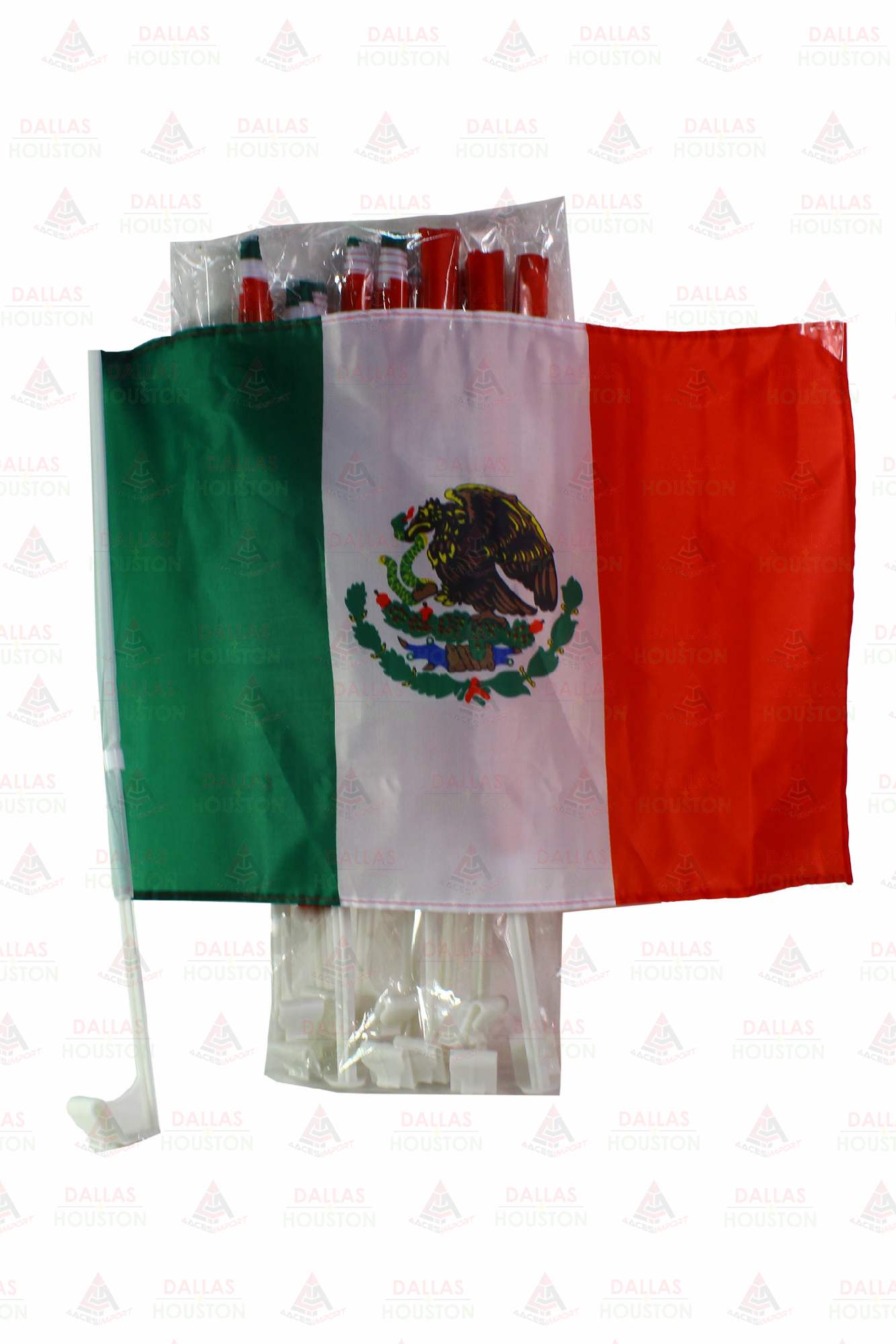 Mexico Car Flag 12pc โ 4 Aces Import