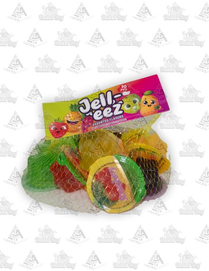 Jell-eez Cup Assorted 10pc Net – 4 Aces Import